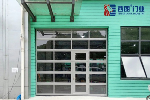 合肥玻璃式分节提升门