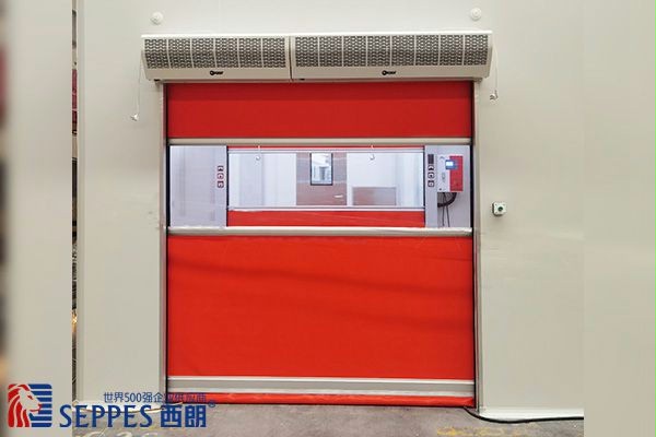 风幕机与快速卷帘门联动 风幕机与快速卷帘门联动