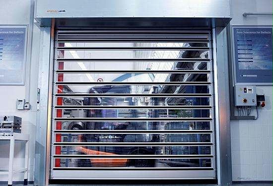 透明硬质快速卷帘门