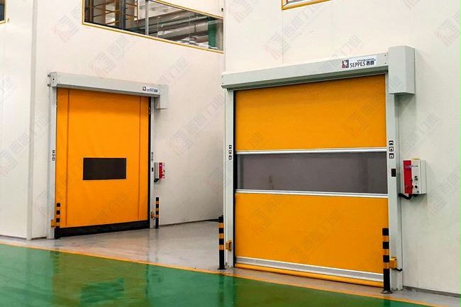 设备间AGV联动快速卷帘门 设备间AGV联动快速卷帘门