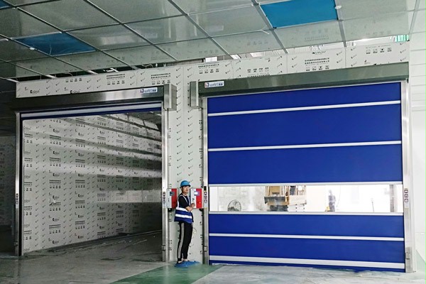 液晶屏工厂送货通道快速卷帘门 液晶屏工厂送货通道快速卷帘门