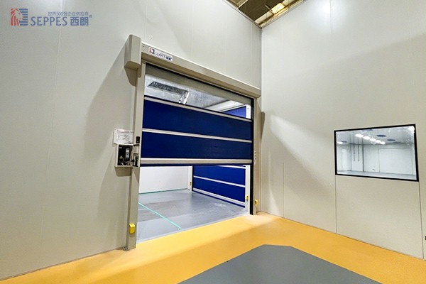 双门互锁快速卷帘门