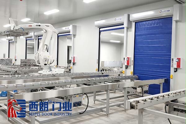 高架输送带快速卷帘门