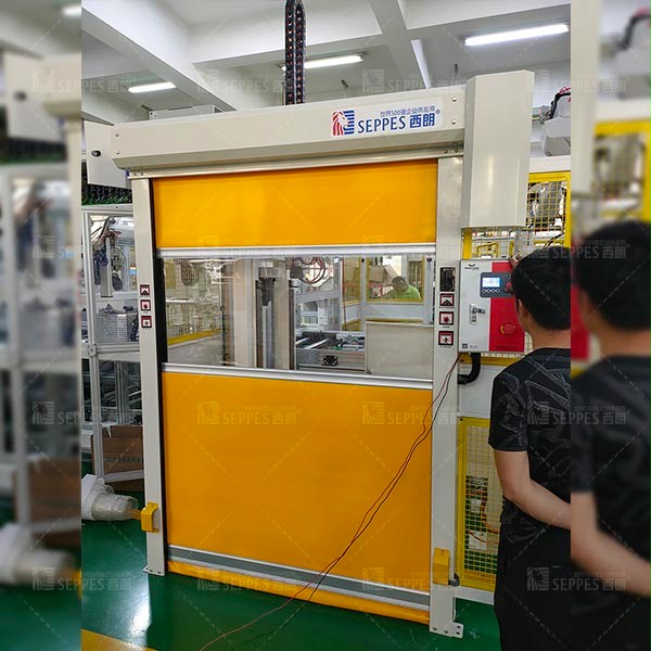 隔离栅栏工作站防护快速卷帘门 隔离栅栏工作站防护快速卷帘门