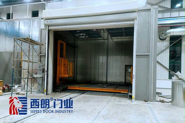 南通喷涂车间 喷砂房快速卷帘门